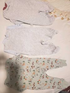 like newBundle of 3 Baby Sleepsuits