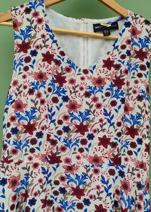 Floral Print One Piece Dress 👗#STUDIO