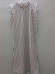 Black And White Bodycon Dress