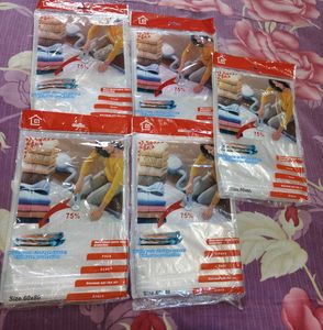 Vaccum Bag For Storages / Travel