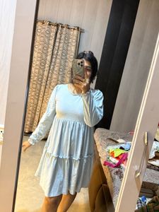 Light Blue Tiered Dress🦋🧚🏻‍♀️