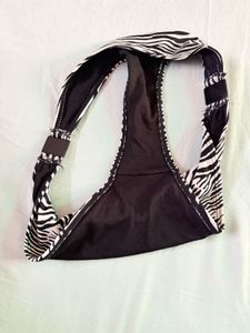 Zebra Print Bikini Bottom