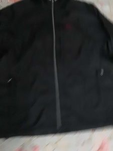 Asics Black Hooded Jacket