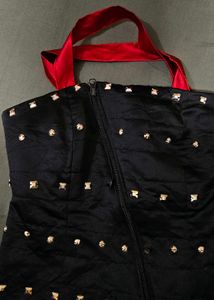 Stylish Black Embellished Top