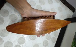 Set of 3 Kashmiri woodcraft decorative artifacts