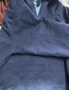 Denim Hoodie - Stylish &amp; Comfy