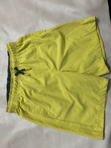 Boys' Neon Yellow Pull-On Shorts