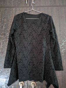Elegant Lace Long Sleeve Top
