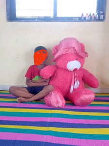 Giant Pink Teddy Bear