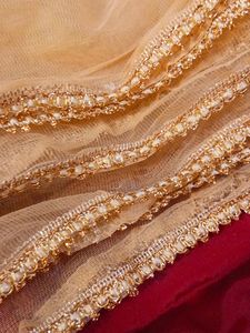 Royal Elegance: Maroon Lahenga Skirt FREE NECKLACE