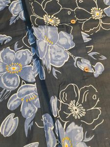 Floral Print Kurta Pant Set