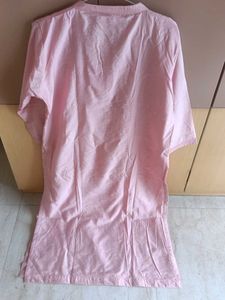 Price Dropped !! Pink Embroidered Kurta