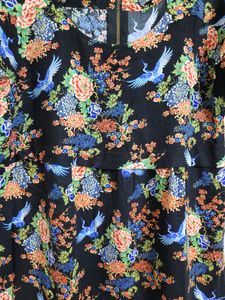 Bird Print Dress