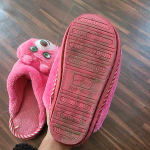 Cute Pink Animal Slippers