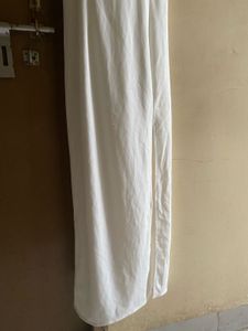 Elegant White Spaghetti Strap Dress