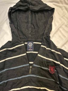 Y2k grunge Zip-Up Hoodie
