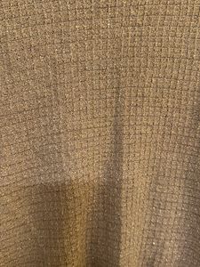 Brown Puff Sleeve Knit Top