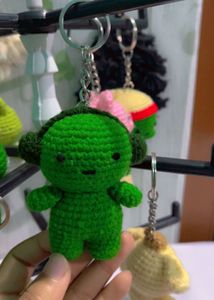 Crochet Amigurumi Handmade Smiski Keychain