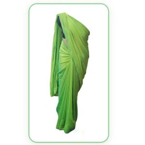 Elegant Green Saree