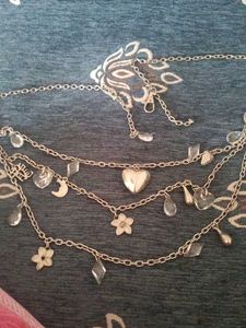 boho multi-layer waist chain