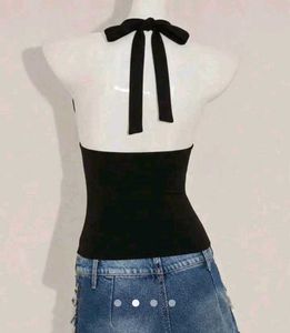 y2k Halter Neck Tank Top