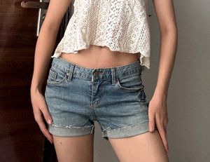Low waist women's Denim Shorts
