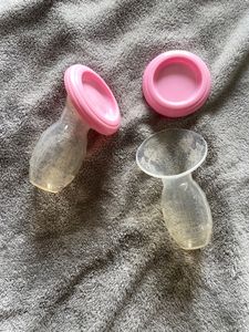 2 Luvlap Silicone Breast Milk Catcher / Saver ( Ak