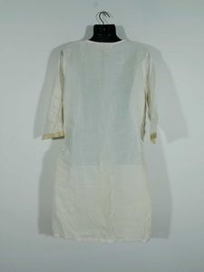 Cream Color Kurta For Women's