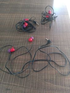 All Three Ear Phone With Wire