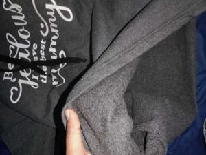 Gray Graphic Hoodie