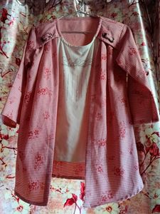 Chic Peach layerd top
