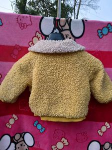 Cute Yellow Baby Jacket