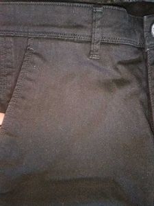 stright fit Black Pants