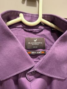Men's Purple Dress Shirt