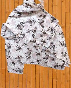 Floral Print Men's Shirt size L