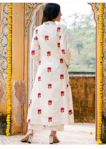 Elegant Embroidered Kurta Set