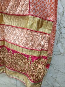 Designer long Kurta with churidar And Dupatta Set