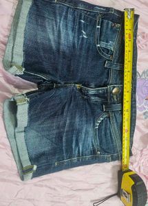 Only Blue Denim Shorts