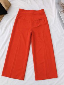 High Rise Wide Leg Pants