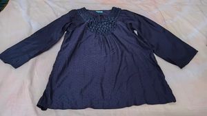 Elegant Navy Blue Kurta