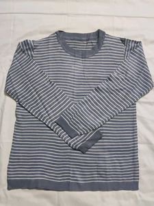 Striped sweatshirt unisex