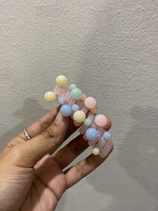 savana Cute green Bubble Hair Claw Clip
