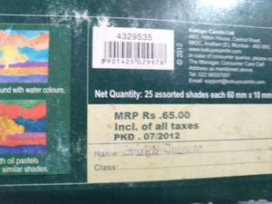 Combo Stationery Oil Pastel Pencil Box Calculator