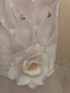 Elegant White Girls' Dress