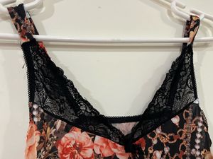 Floral Lace Camisole Dress