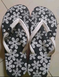 Cute Floral Flip-Flops