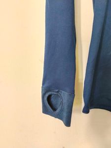 2Go Navy Blue Gym Tee For Women Size M