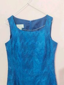 Beautiful Blue Sheath Dress