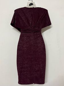 Pintresty Glitter designer party wear one piece