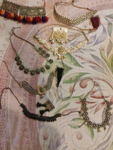 Exquisite Ethnic Necklace & Earring Sets